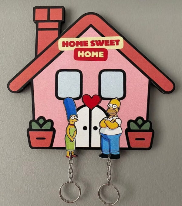 Conjunto de chaveiros de casal - Marge & Homer (2pc) - Imagem 5