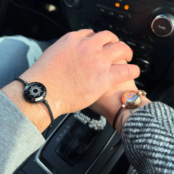 Pulseira Aura - Pague 1 e Leve 2 + Brinde - Sinta o Toque de Quem Você Ama - Imagem 4
