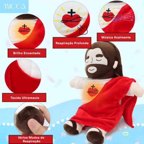 Santo Abraçinho – O Pelúcia 3 em 1 que Abraça com Fé e Acalma a Alma - Imagem 7