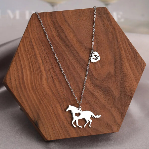 Colar de Cavalo Artesanal com Inicial [PROMOÇÃO ESPECIAL] - Imagem 8