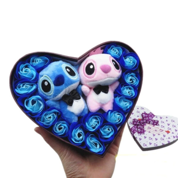 Caixa + Stich Formato coração - Imagem 6