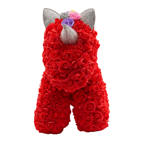 Unicórnio Rosa Vermelho - Imagem 2
