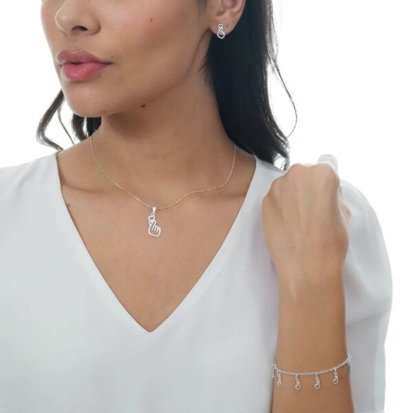 Colar Perfeito Dorama Prata 925 + BRINDE Caixa de Veludo - Imagem 4