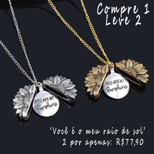 Colar - "Você é meu raio de sol" (Compre 1 Leve 2) - Imagem 5