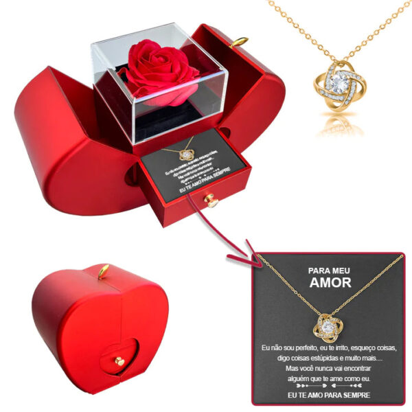 Colar Prata + Caixa Sophia com Mensagem  - O Presente Perfeito - Imagem 8